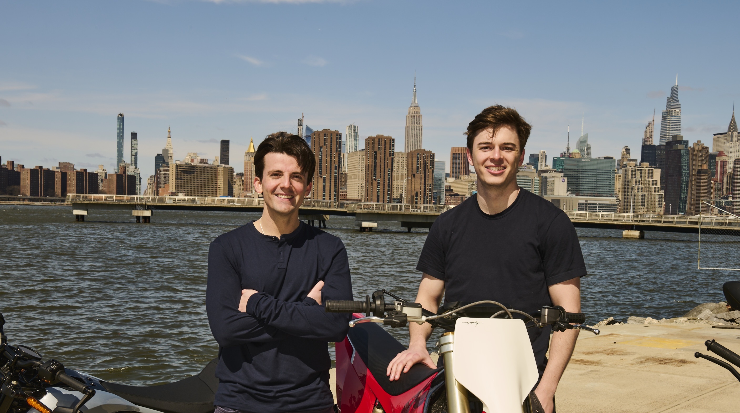 Ekho cofounders Rowan Mockler and Christopher Howard