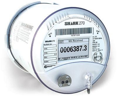 Shark 270 revenue meter with digital display