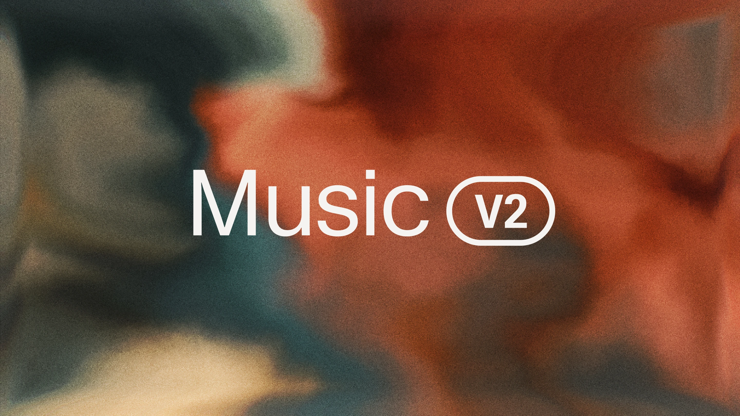 Official abstract artwork for ElevenLabs Music v2
