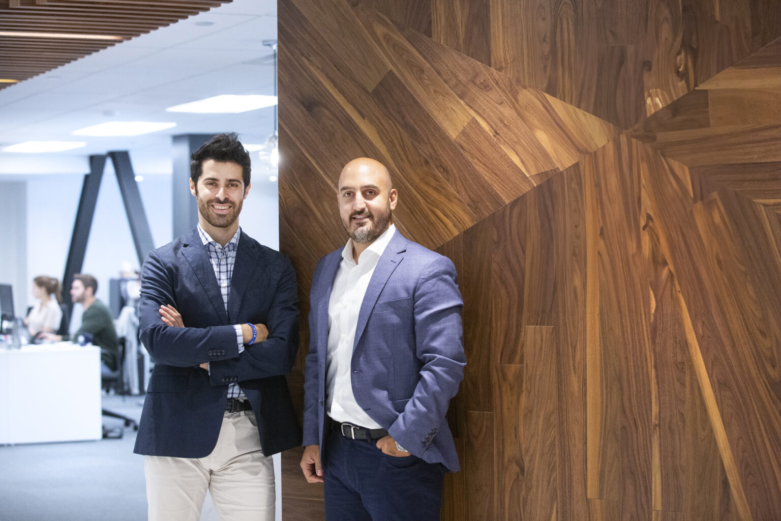 MEDFAR co-founders Patrick Issid on the left and Elias Farah on the right