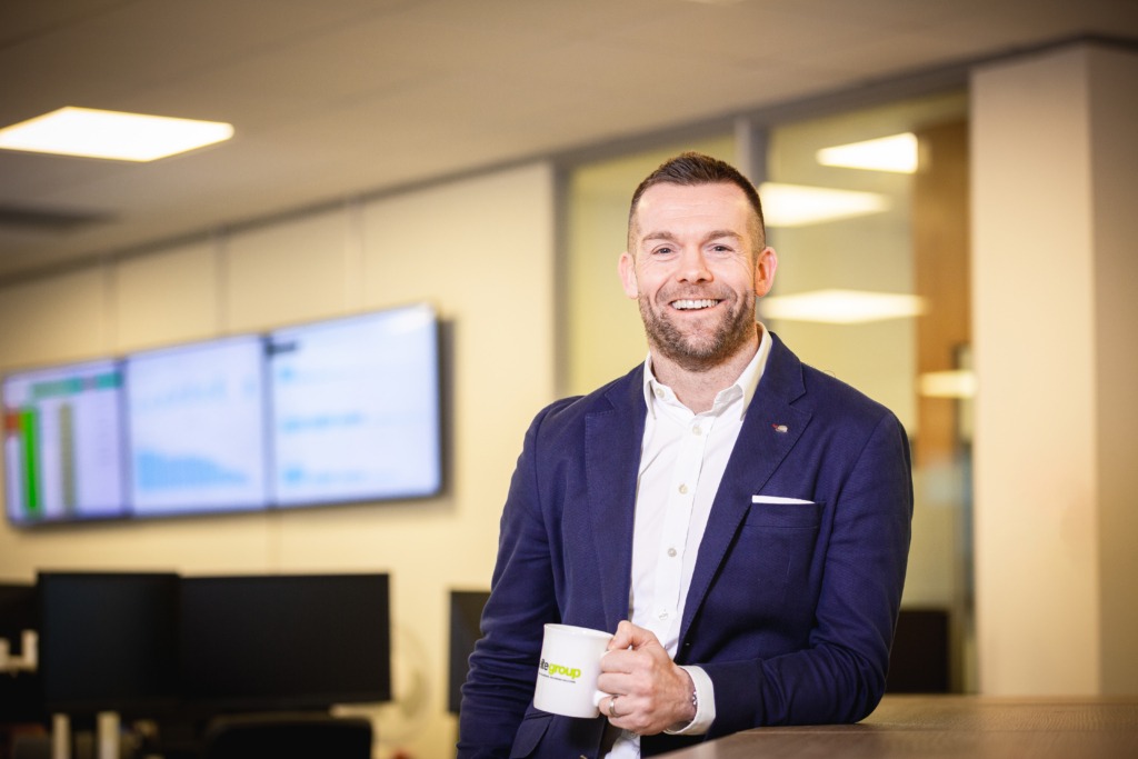 Portrait of Elite Group chief executive Adam Turton