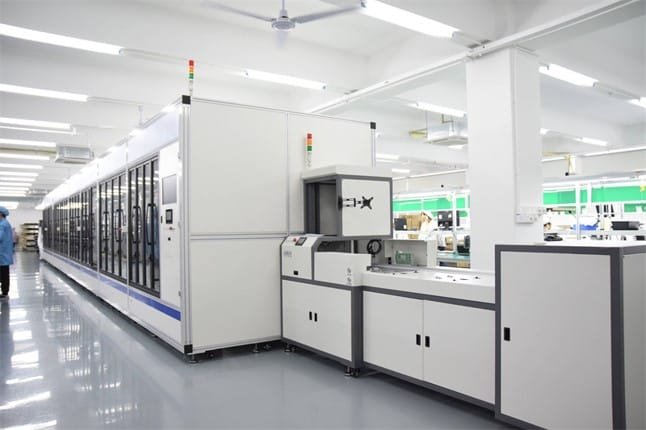 Equipment on EN Plus’s automatic aging test line