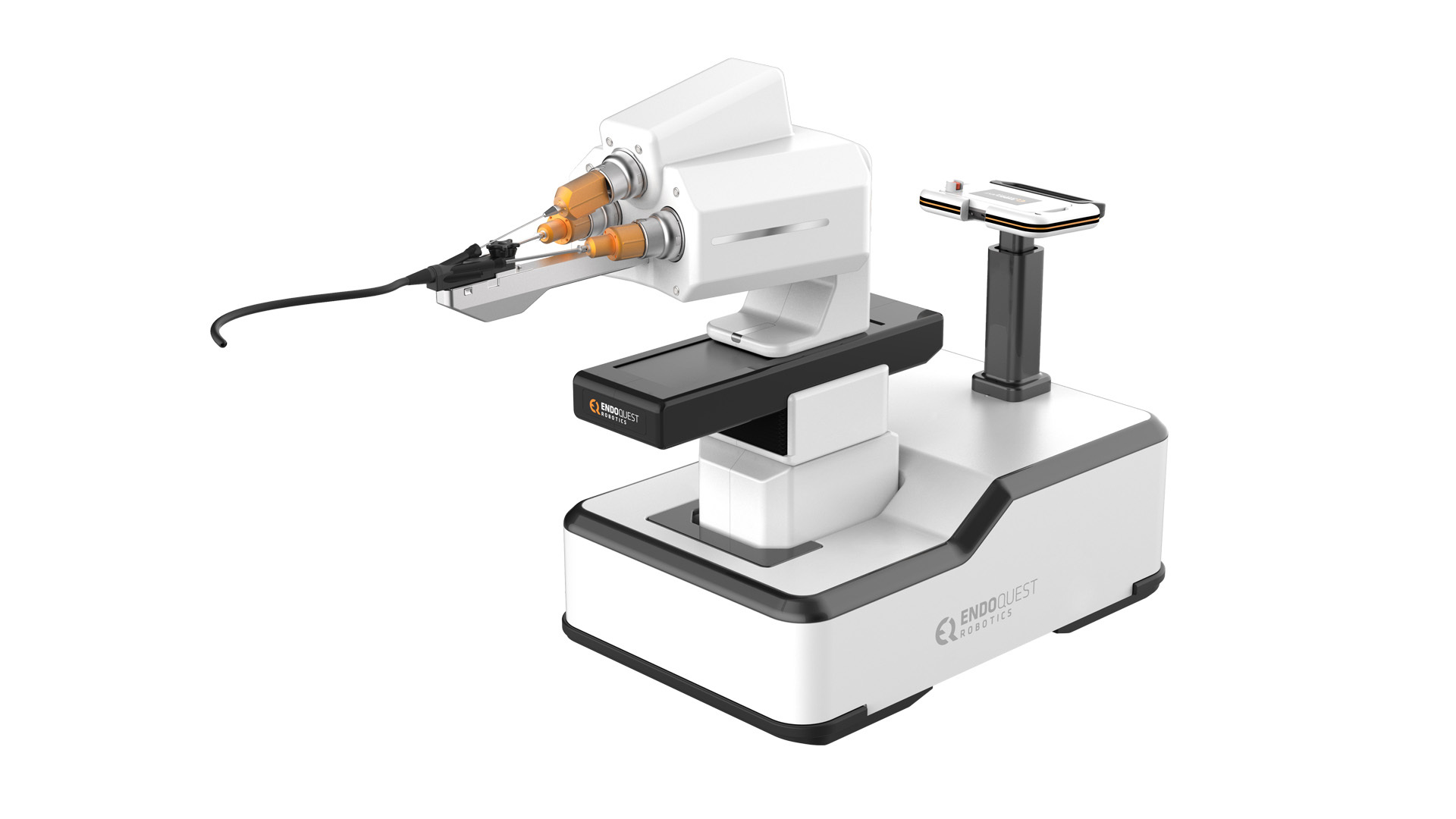 EndoQuest patient cart and articulated instrument delivery assembly