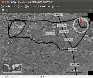 Historical Mission Command Gateway screenshot showing a battlefield map and unit markers