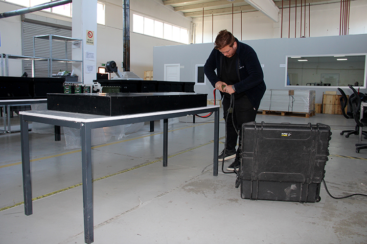 Battery work pictured in Erciyes Teknopark's published Batron tenant feature