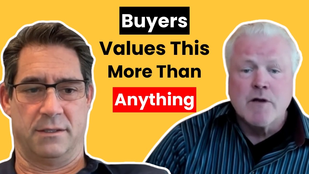 Matt Ornstein and Eric Leaver in the promotional image for their acquisition discussion