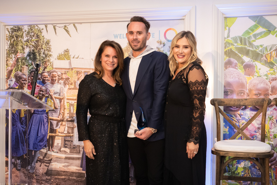Jacqueline Dupont Carlson, Eric Mear, and Michelle Mear at the Wells of Life 2022 Legacy Circle Gala