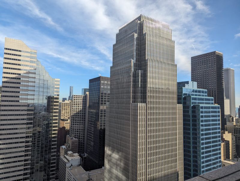 Downtown Chicago buildings photographed during North Star Alliances’ client visit