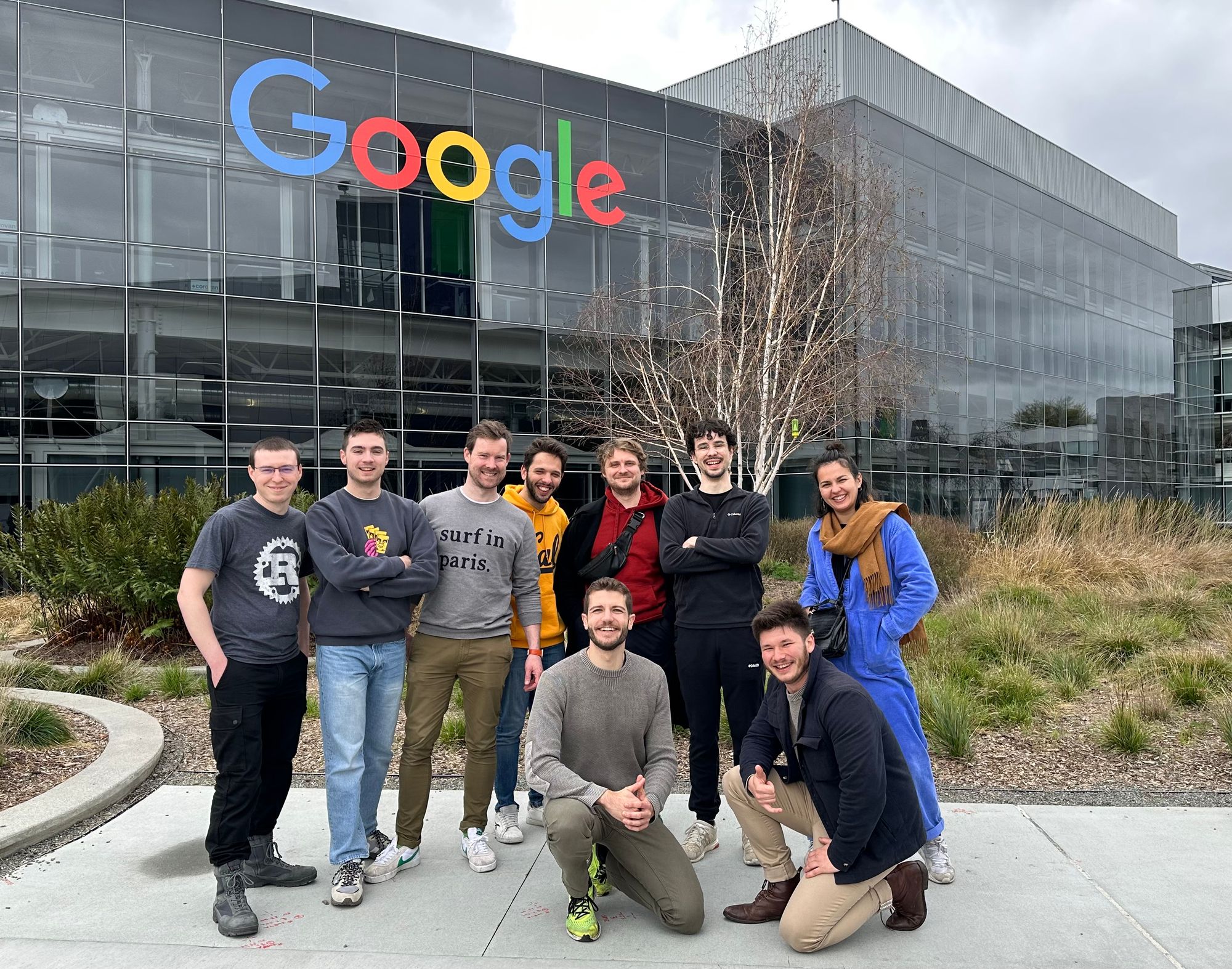 Escape team visiting Silicon Valley in 2023