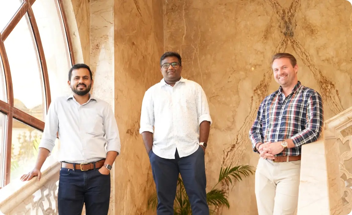 Everstage leadership: Siva Rajamani, Vivek Suriyamoorthy and Mike Groeneveld