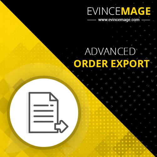 EvinceMage Advanced Order Export product artwork