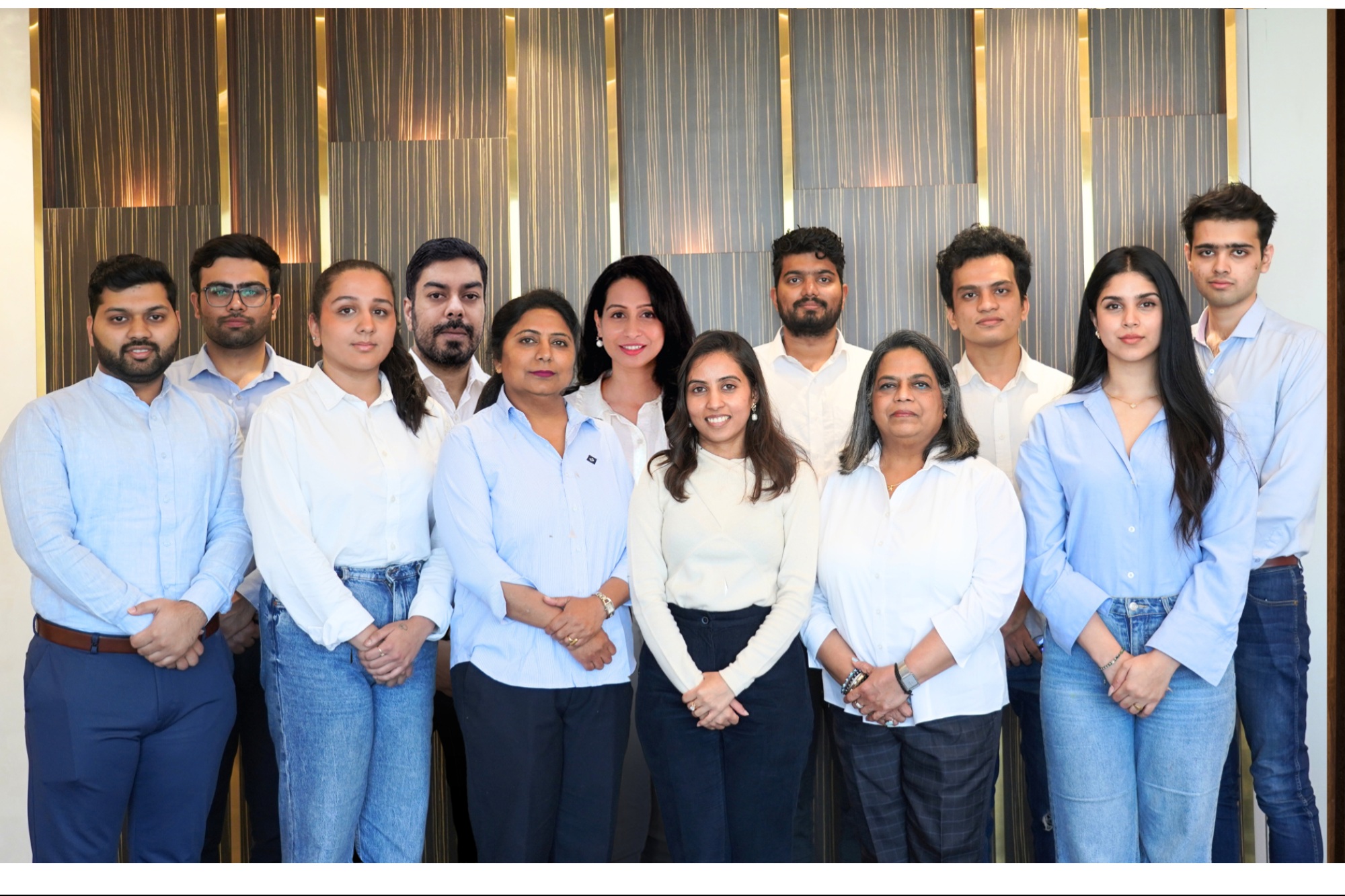 The Eximius Ventures team in a group portrait published with its January 2025 fund announcement