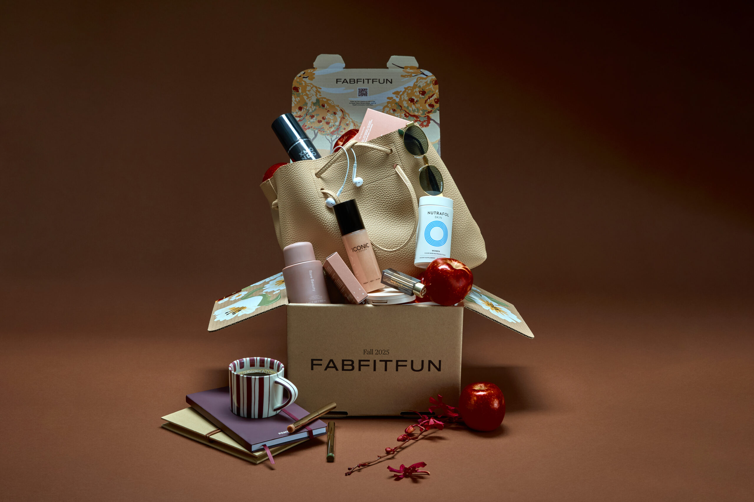 FabFitFun product spread of full-size items