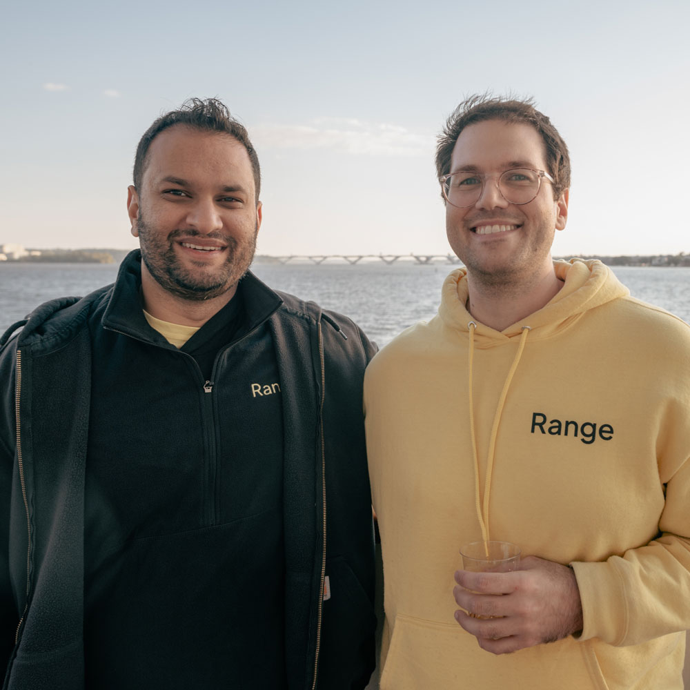 Fahad Hassan and David Cusatis, co-founders of Range