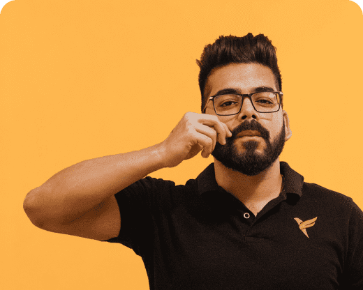 Portrait of co-founder Kush Taneja