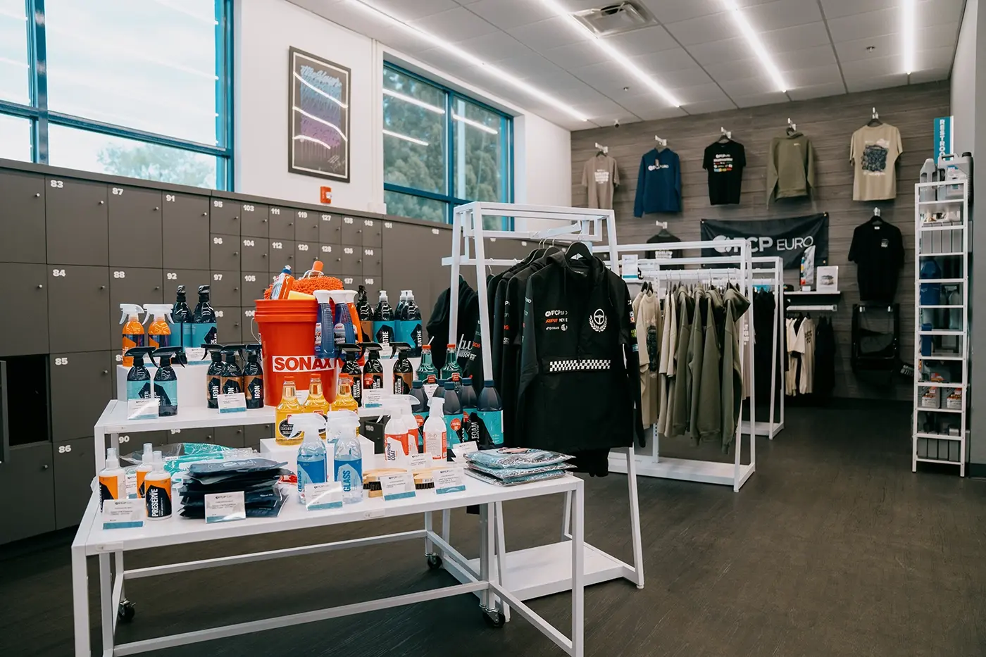 Interior of FCP Euro’s Milford retail center