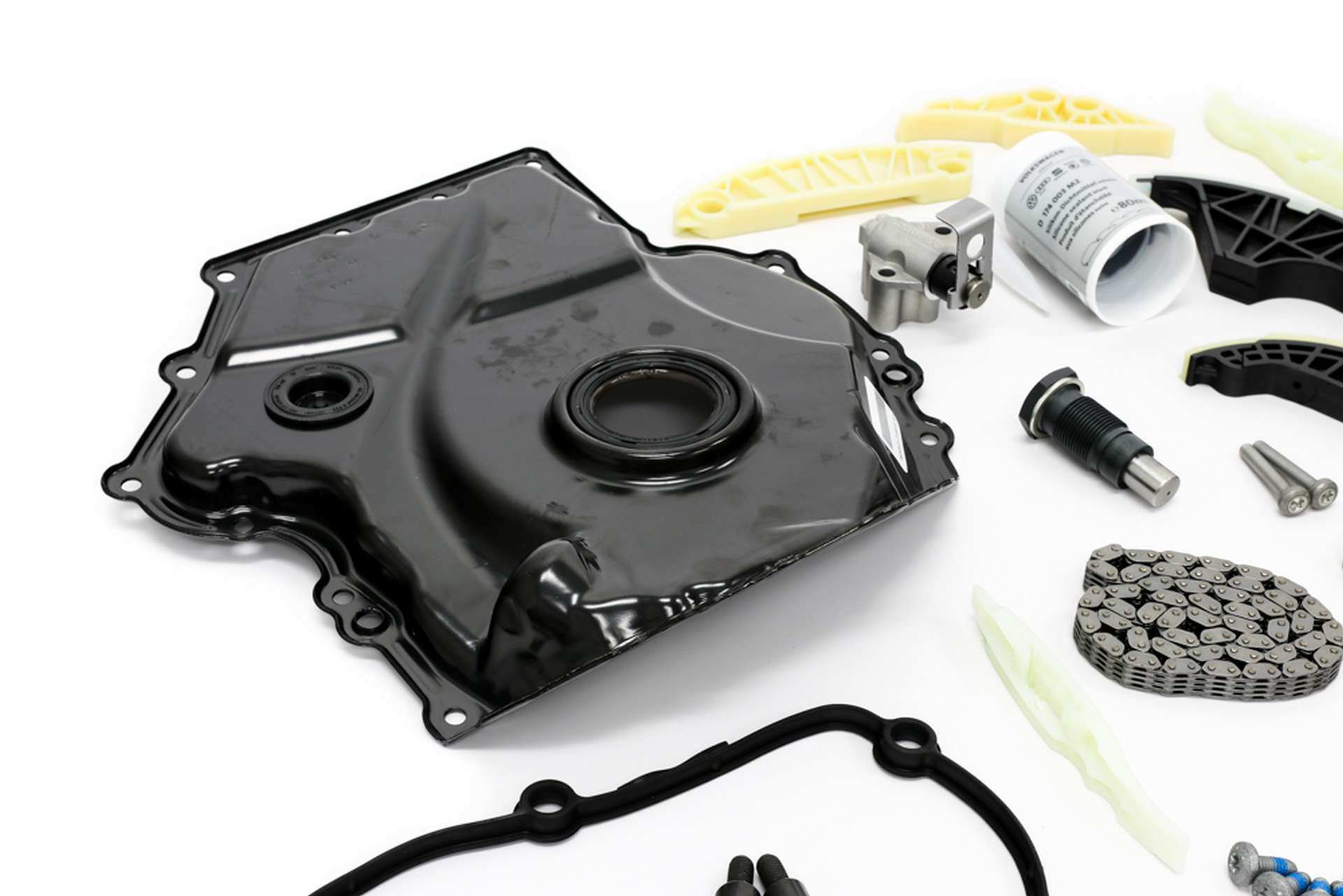 FCP Euro service-kit components arranged together