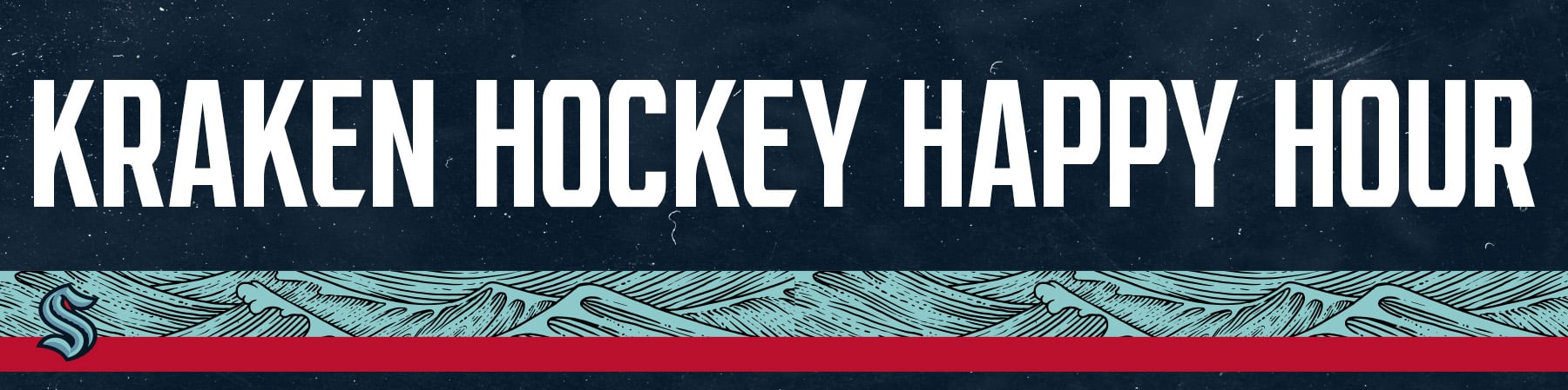 Kraken Hockey Happy Hour campaign artwork