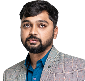 Official portrait of Federal Soft co-founder and executive director Kalyan Krishna C
