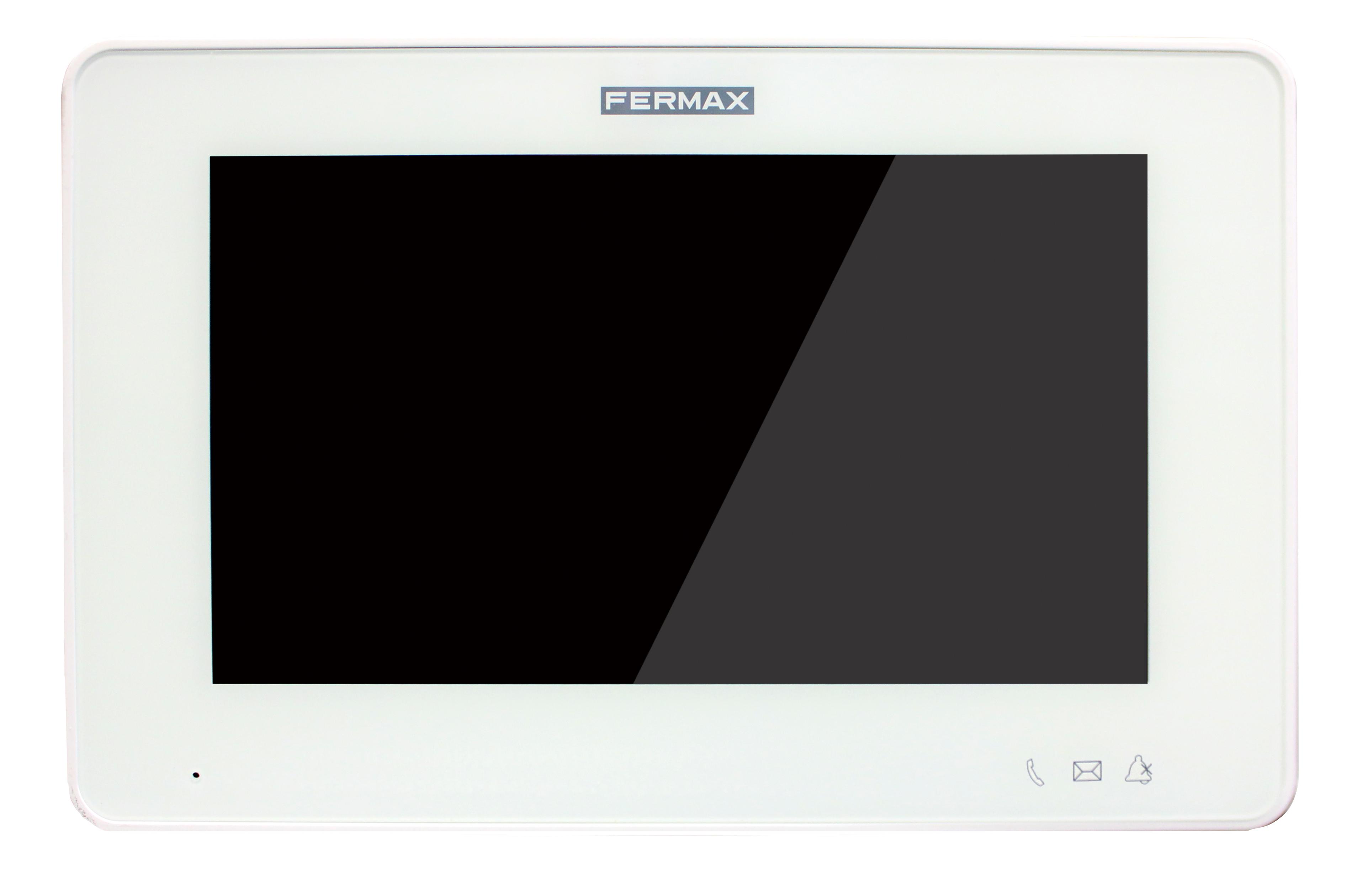 FERMAX MEET NEO video door entry monitor in white