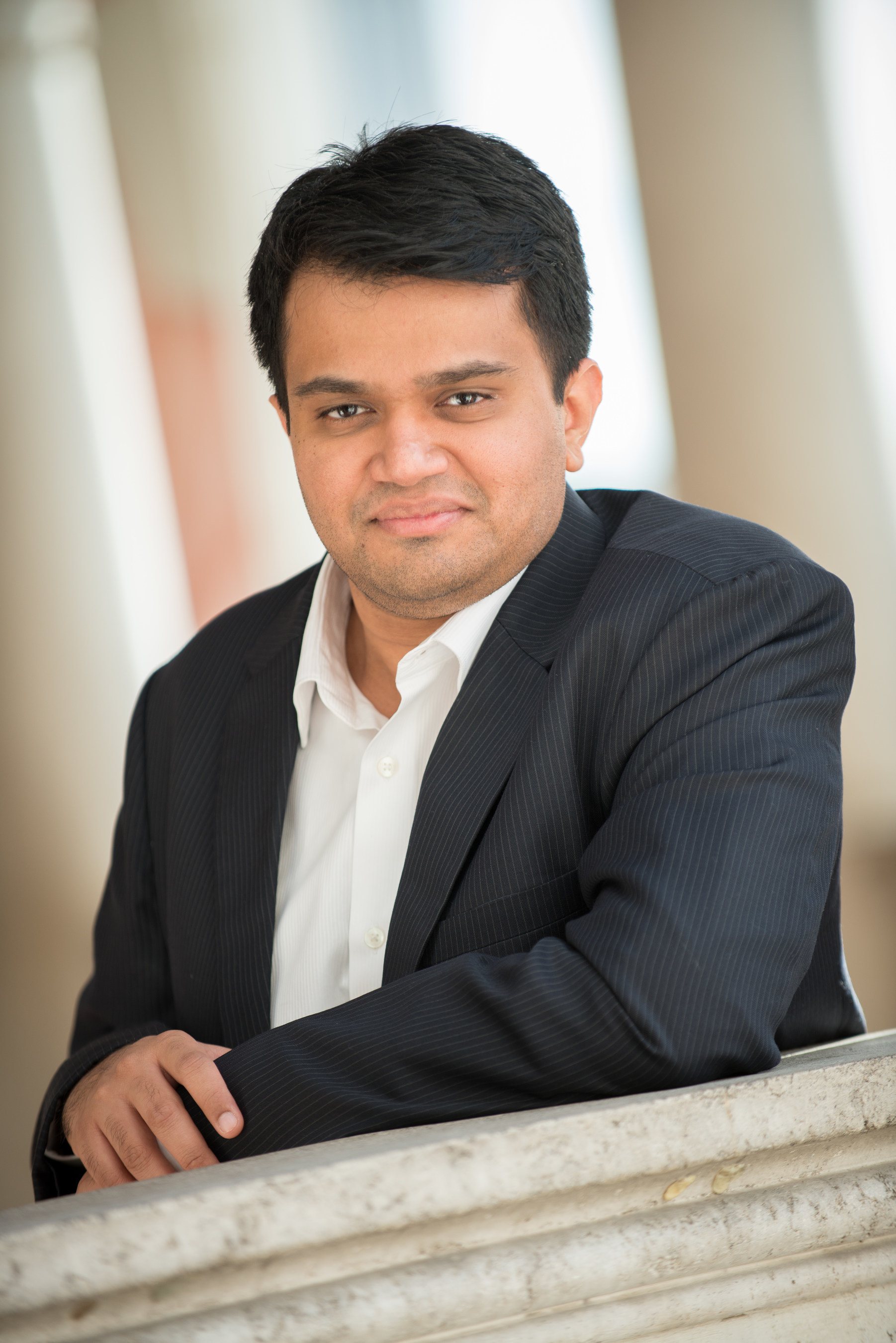 Sanket Baralay, FIGmd founder, in a portrait released in 2015