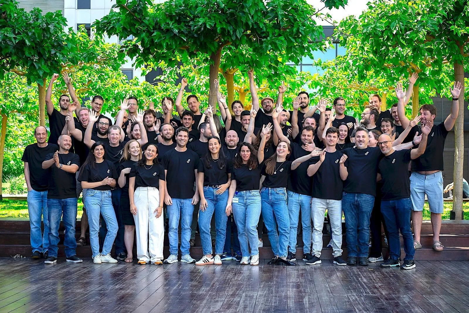 Finaloop team members outdoors in April 2024