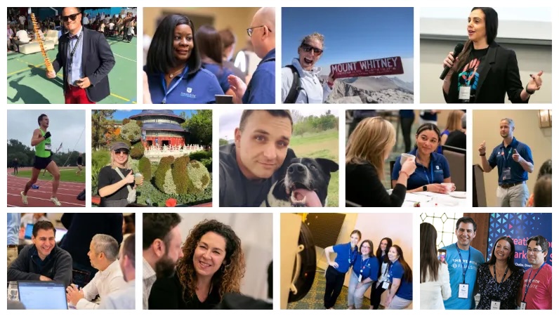 Collage of Finalsite employees published on its About page