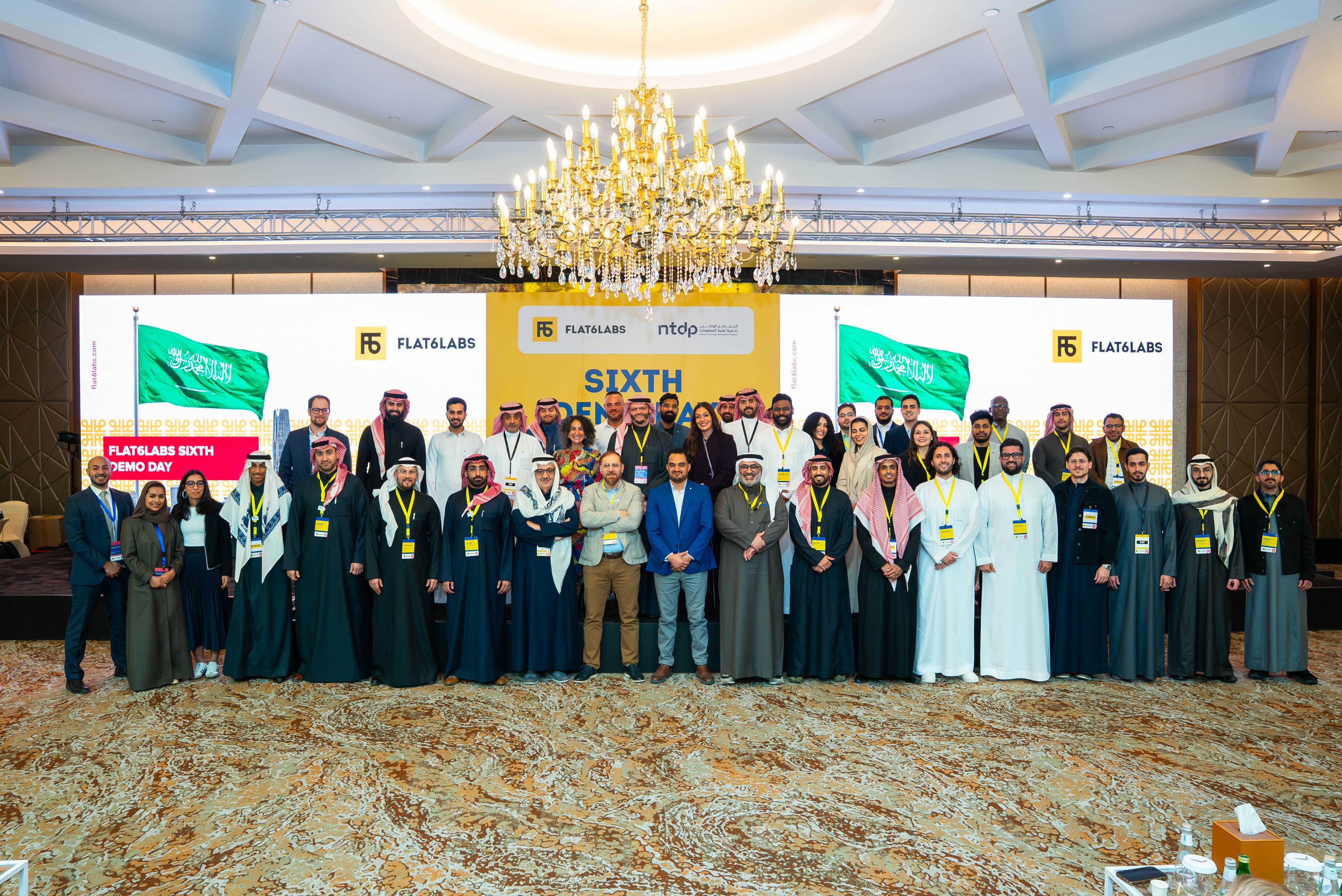 Founders, partners and program participants gathered at Flat6Labs’ sixth Riyadh Demo Day