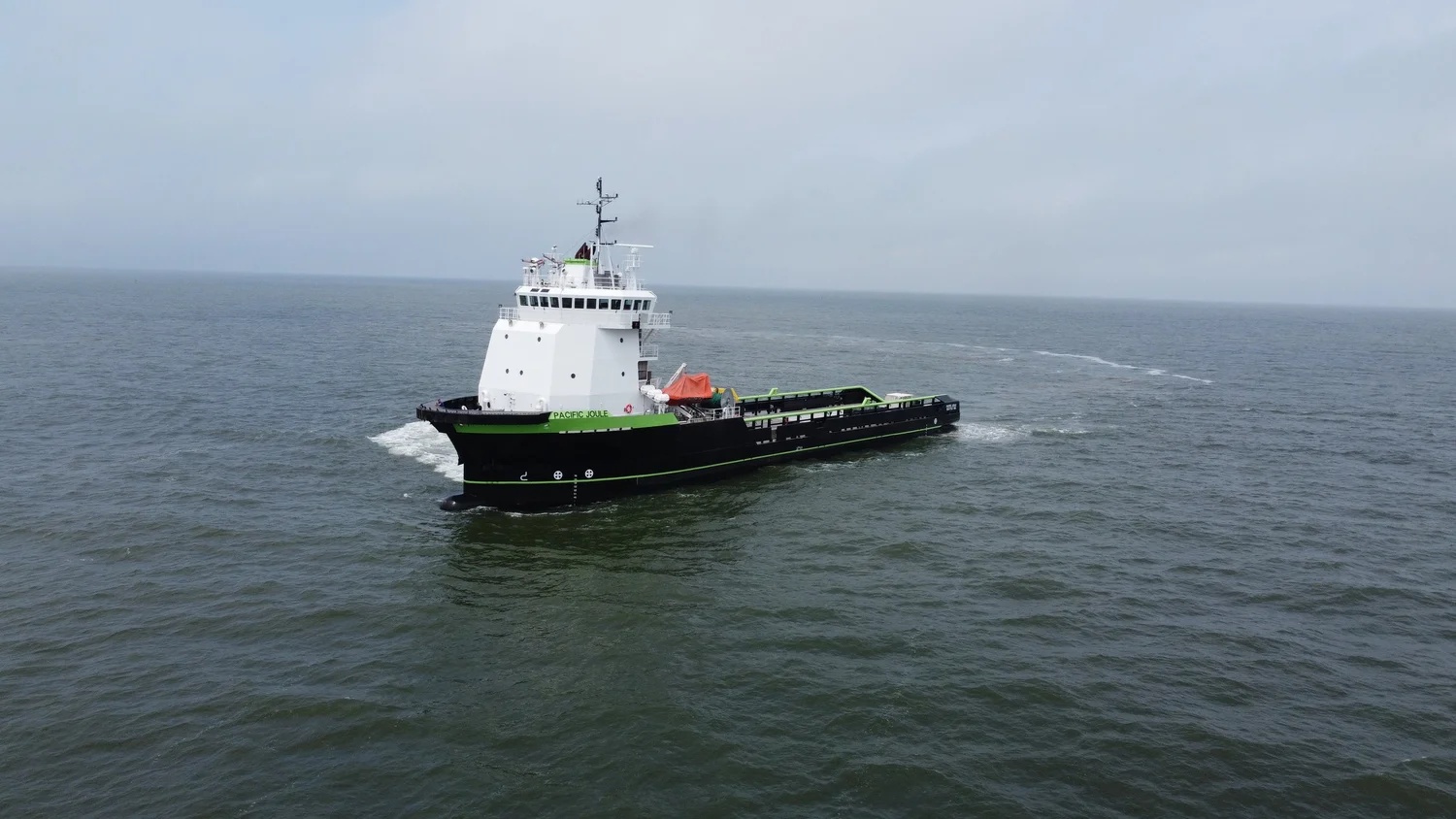 Fleetzero’s Pacific Joule test vessel on the water