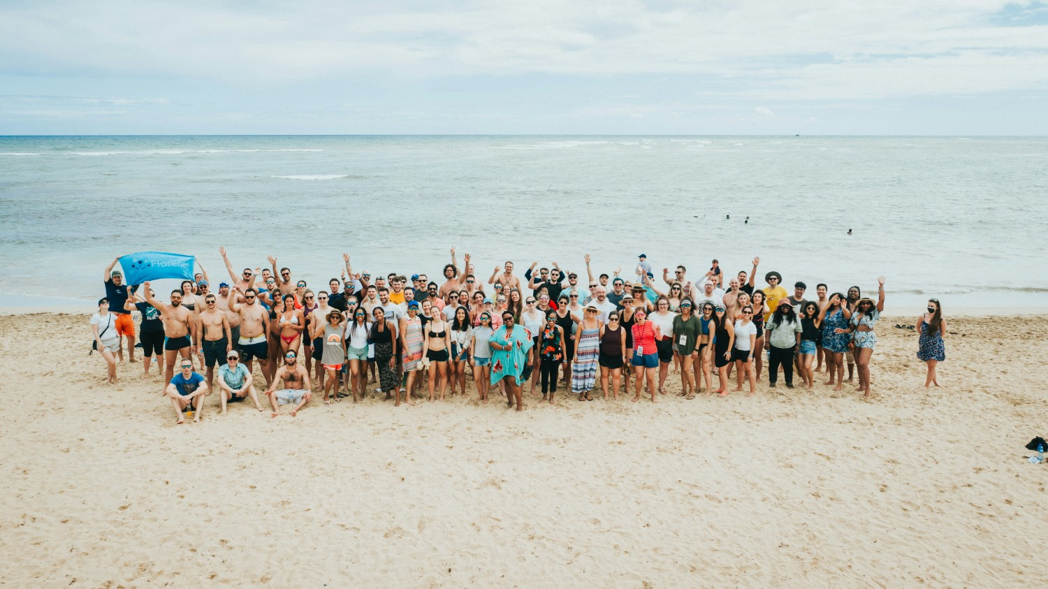 Florence Healthcare team gathered in Punta Cana, Dominican Republic