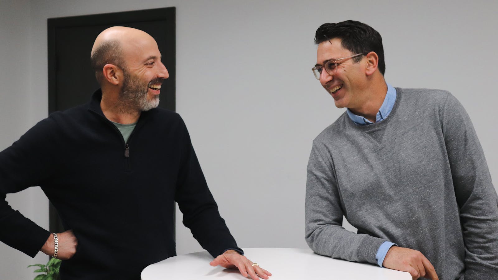 Formations co-founders Shahar Plinner and Uri Bar-Joseph seated together