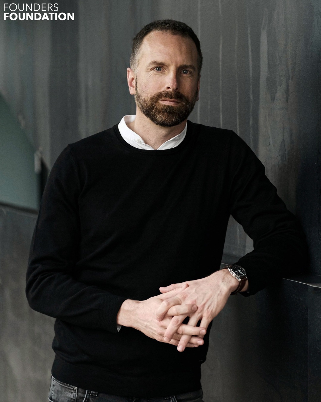 Portrait of co-founder and managing director Dominik Gross