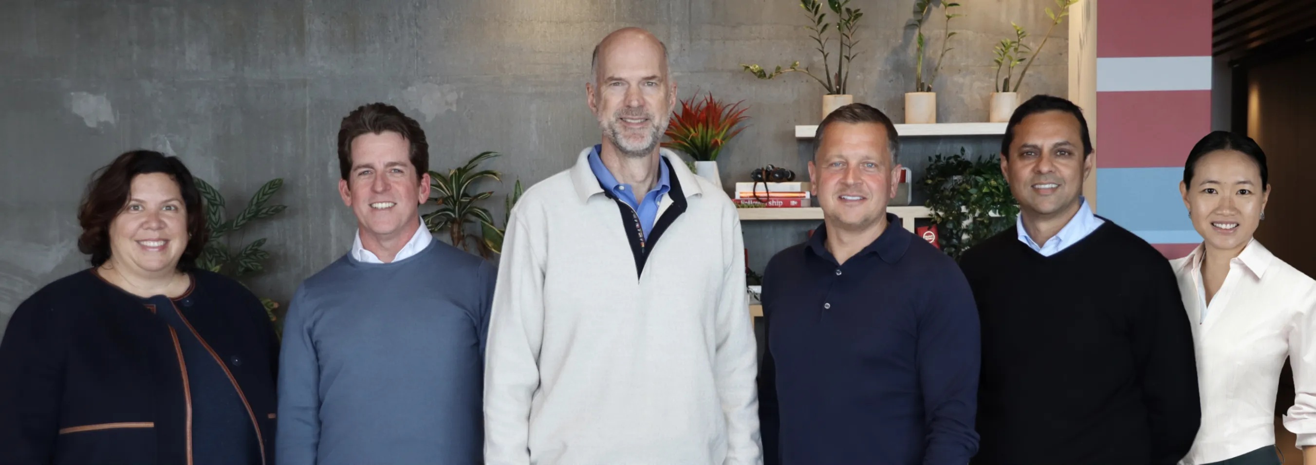 Members of Future Back Ventures’ investment committee standing together