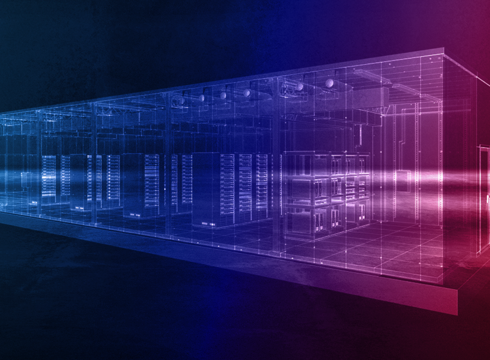 Future Tech’s stylized illustration of a modular data center environment