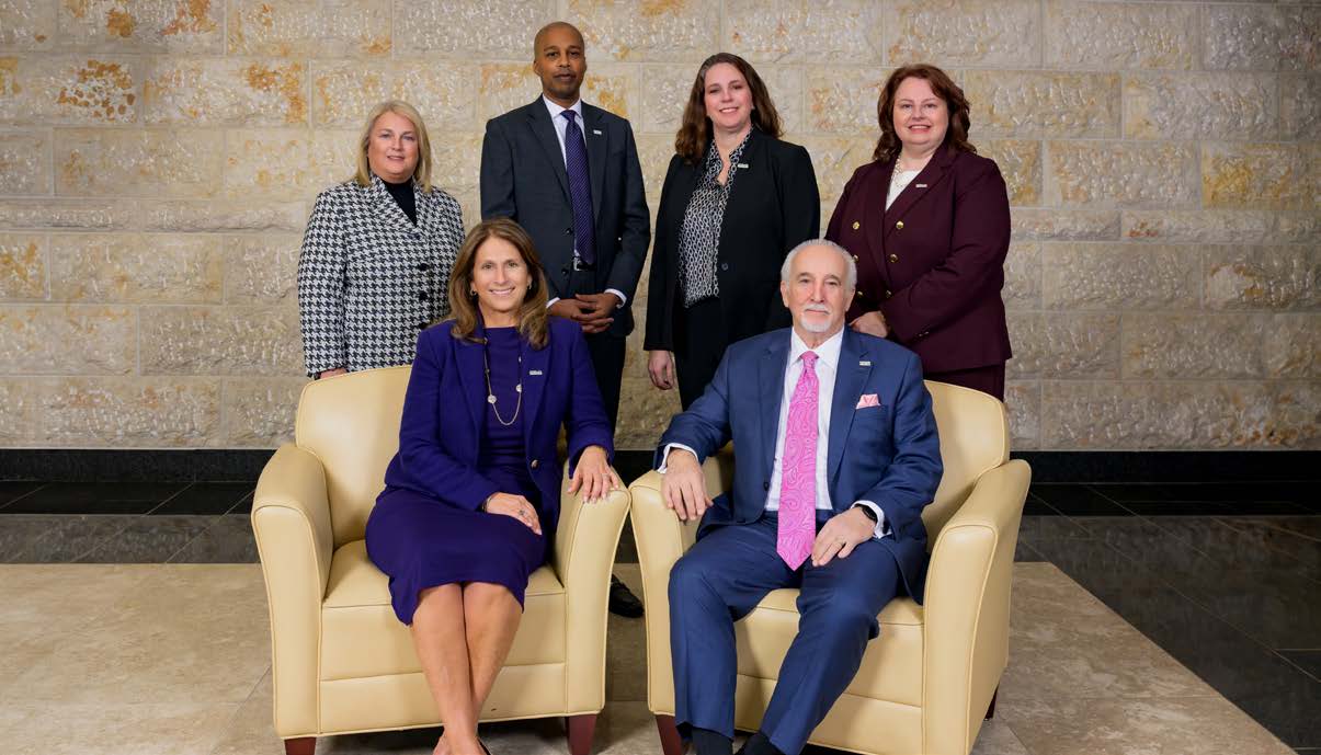 FVCbank executive team photographed together for the bank’s 2024 annual report