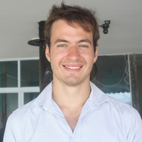 Gabriel Spencer-Harper smiling in a light shirt