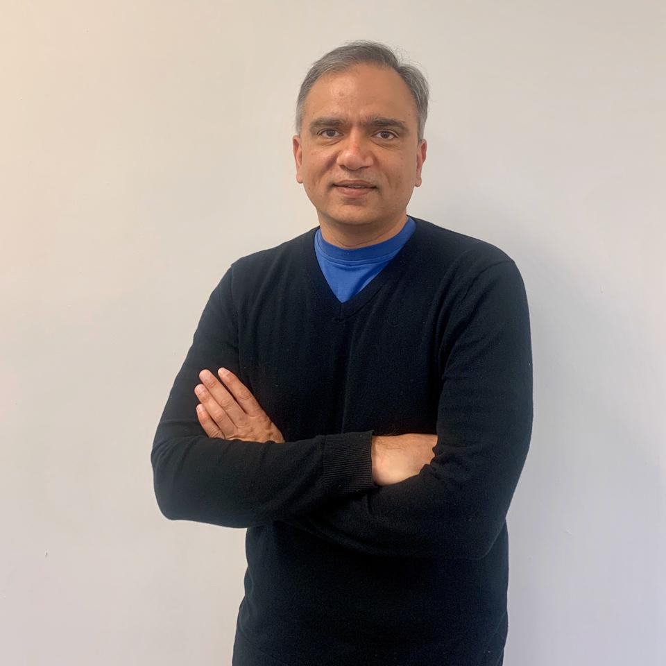 Rosen Sharma, founder of game.tv, photographed for his 2020 Forbes interview