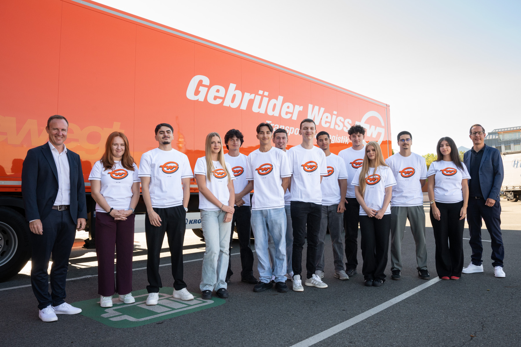 New Gebrüder Weiss apprentices and branch leaders gathered in Vorarlberg in September 2026