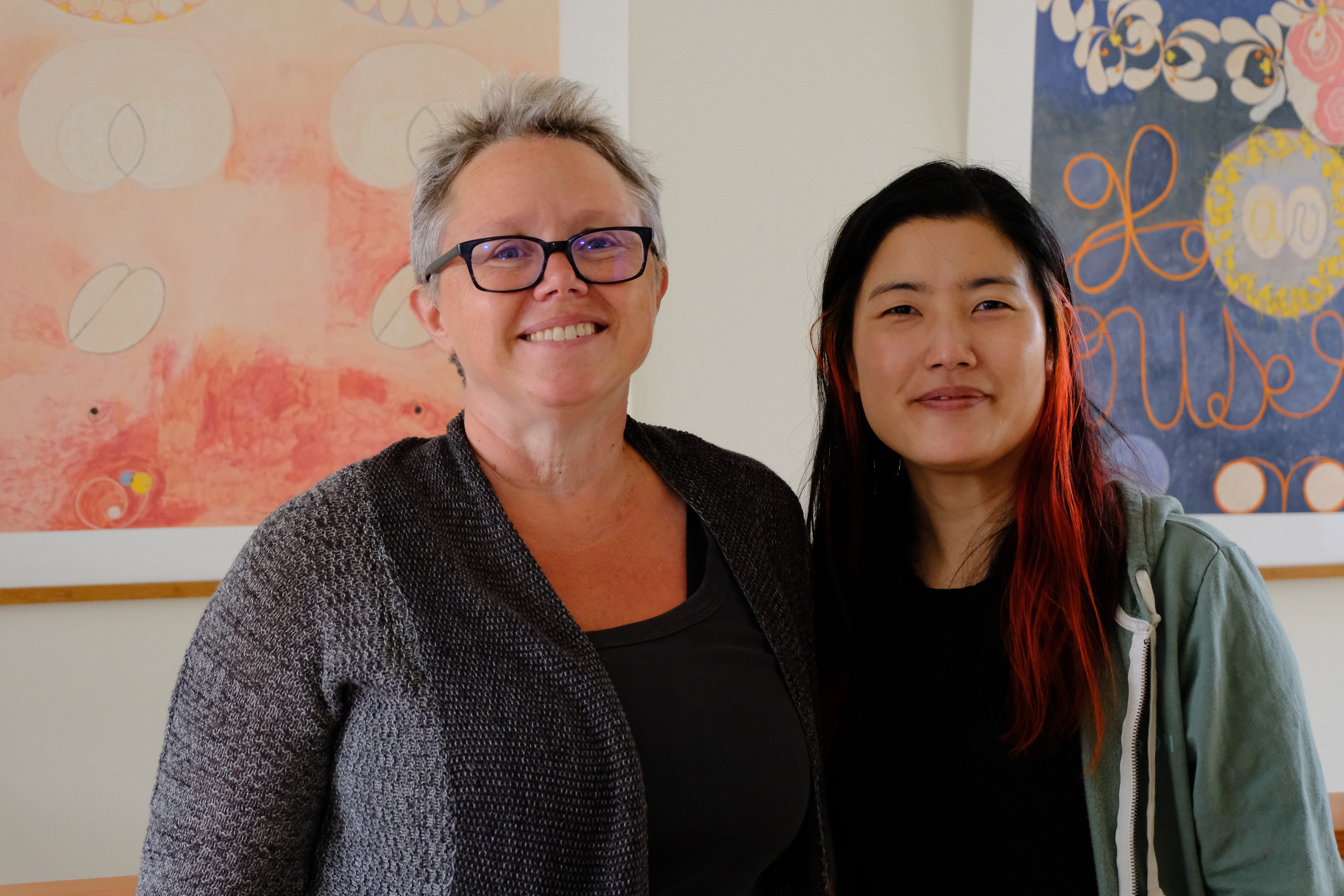 Generationship co-founders Rachel Chalmers, left, and Michelle Yi, right