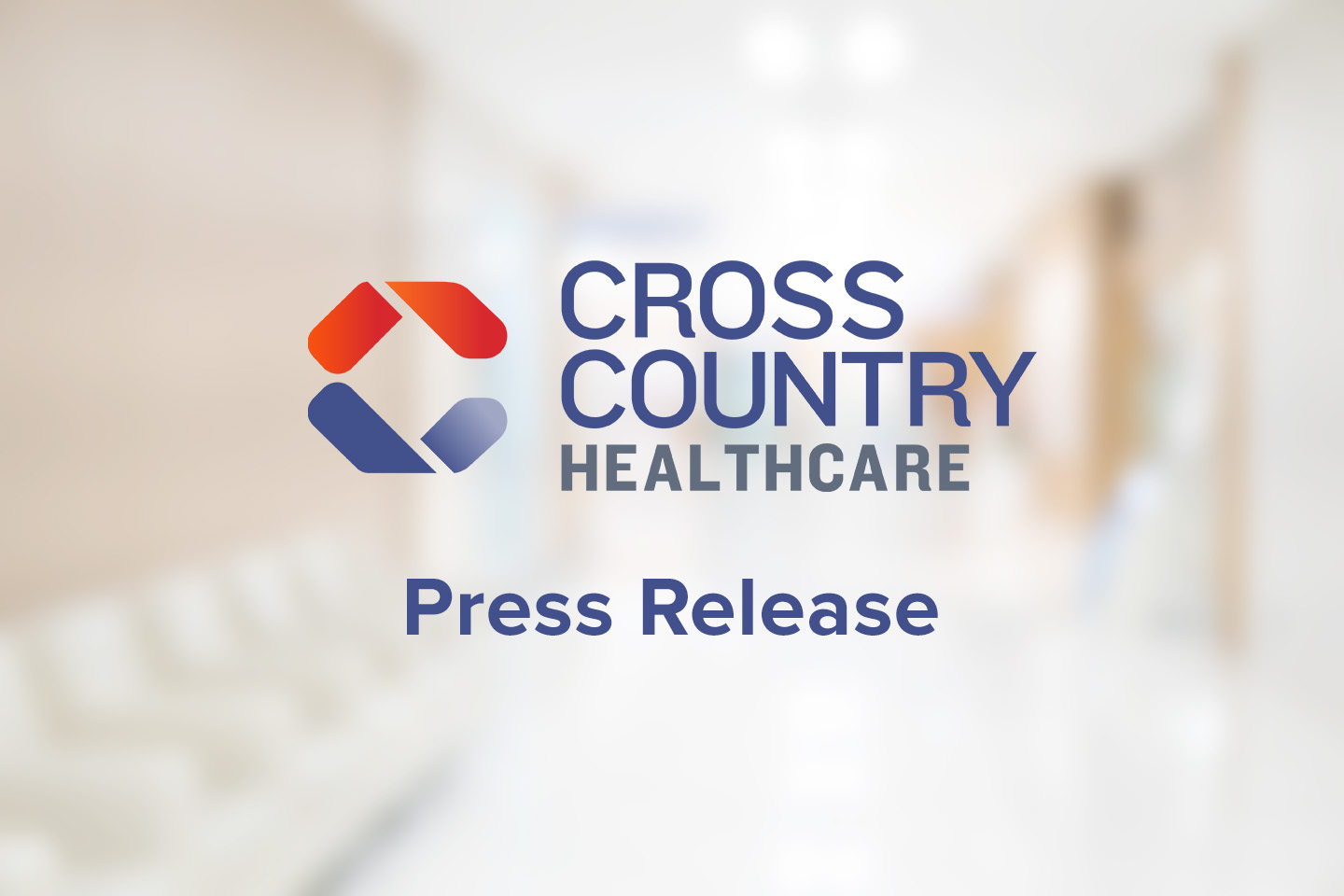 Cross Country Healthcare press release graphic