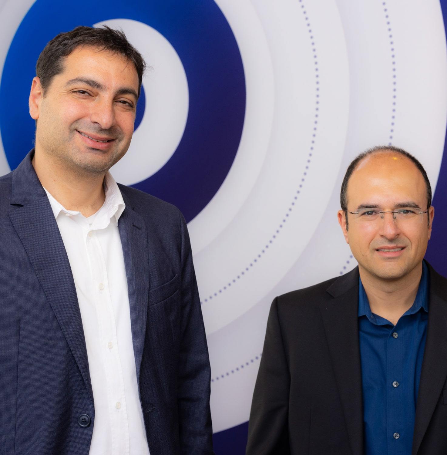 Gil Geron and Orca Security co-founder Avi Shua standing together