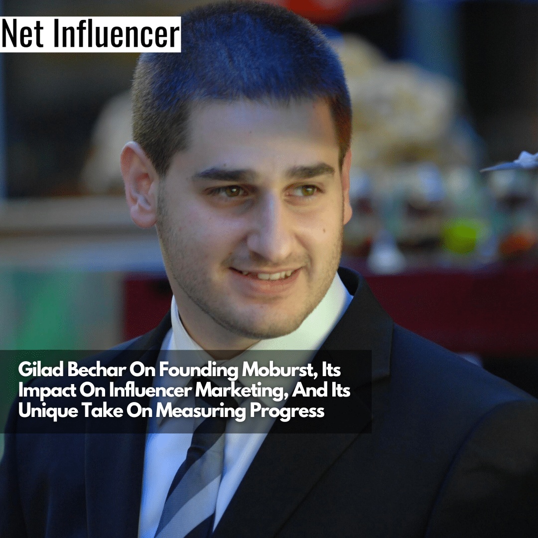 Gilad Bechar in the press artwork for his 2023 Net Influencer interview