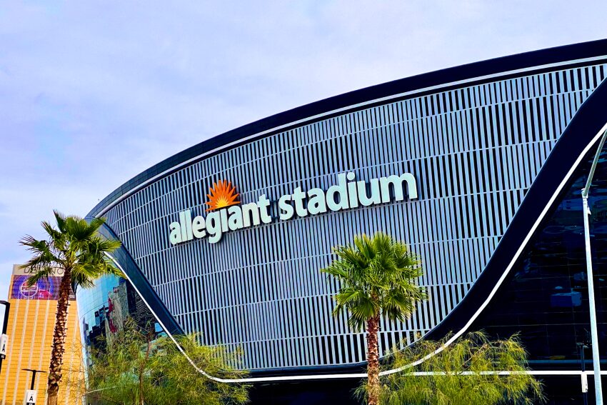 Allegiant Stadium, home of the Las Vegas Raiders