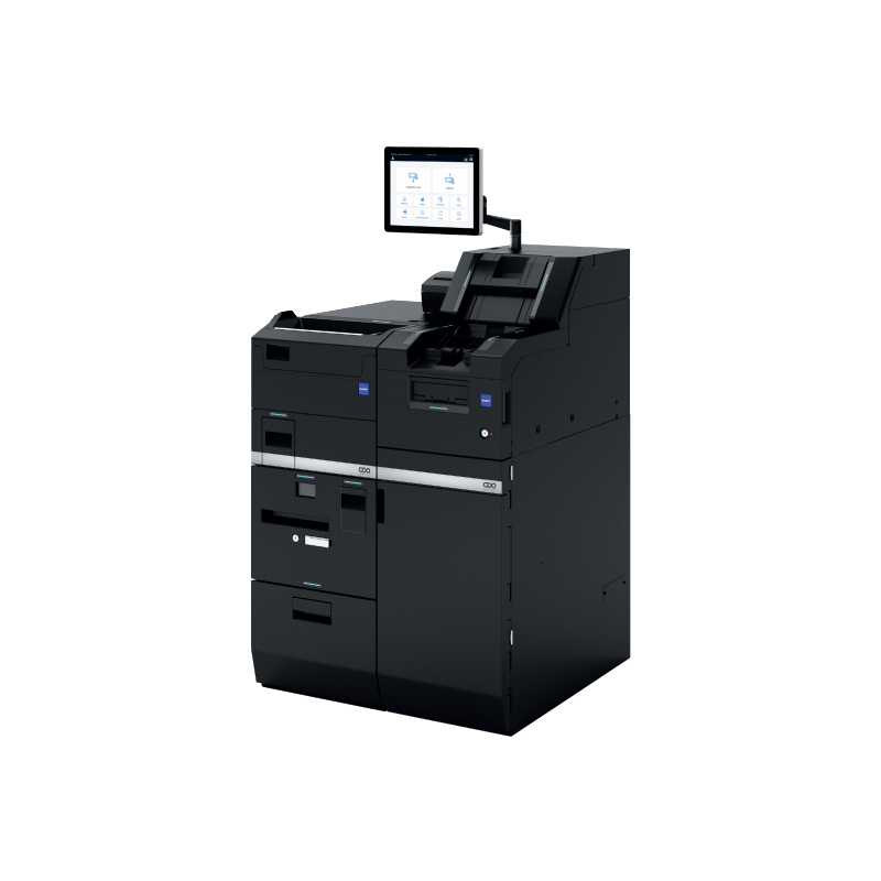 Glory CI-100X back-office cash recycler with note and coin handling modules