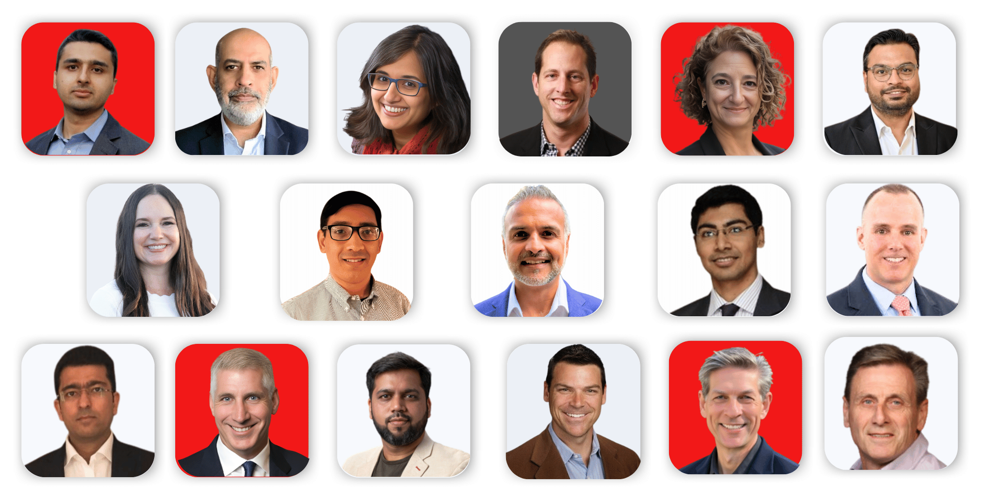 Company-published collage of GoSaaS team portraits