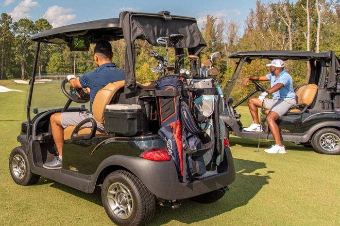 Club Car Tempo golf cars equipped with Club Car Connect