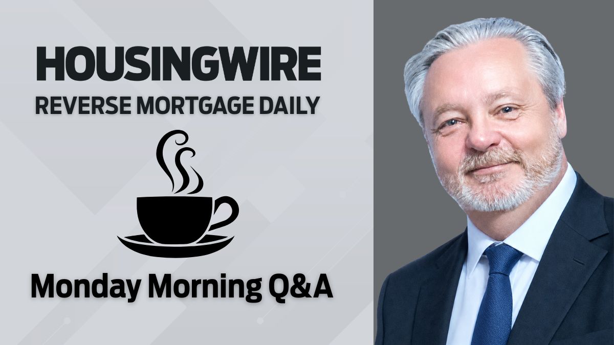 Graham Fleming in HousingWire’s July 2026 Reverse Mortgage Daily interview artwork