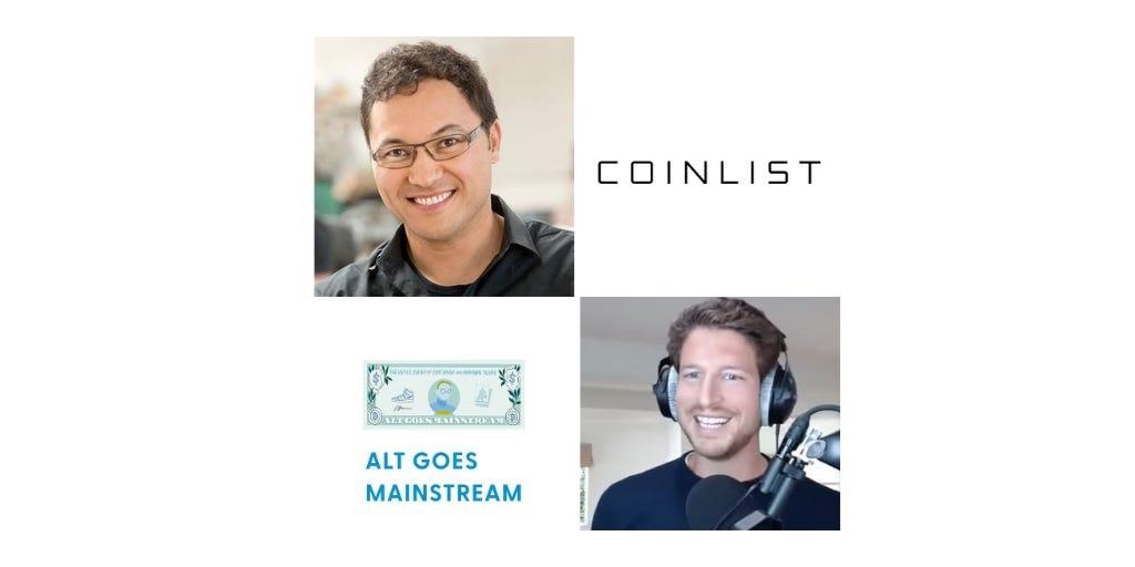 Interview artwork featuring Graham Jenkin and Alt Goes Mainstream host Michael Sidgmore