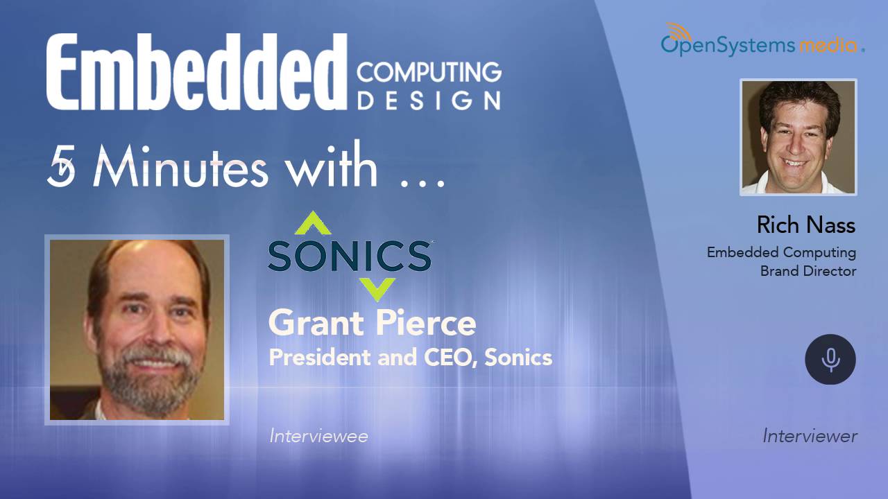2016 interview title card featuring Grant Pierce at left and interviewer Rich Nass at right
