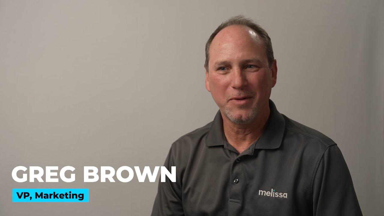 Greg Brown speaking in Melissa's interview video